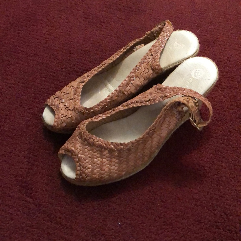 Cute espadrille wedge